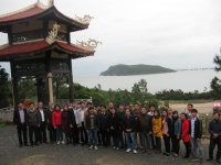 FODACON viếng mộ Đại Tướng Võ Nguyên Giáp tại Quảng Bình và Khu di tích lịch sử Thanh niên Xung phong tại Ngã Ba Đồng Lộc, Hà Tĩnh