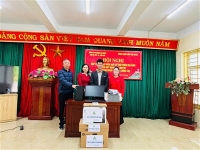 Công ty Cổ phần Đầu tư Xây dựng FODACON trao tặng 01 dàn máy tính và máy in cho Tổ dân phố 13 Mộ Lao, phường Hà Đông