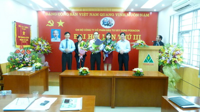 Chi bộ Công ty Cổ phần đầu tư xây dựng FODACON tổ chức Đại hội lần thứ III
