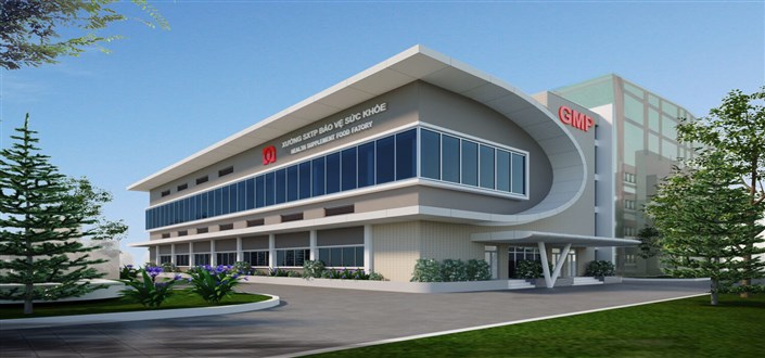 Xưởng sản xuất thực phẩm bảo vệ sức khỏe - Công ty cổ phần Dược phẩm Nam Hà