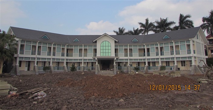 Nhà làm việc Trung tâm chuyển giao công nghệ khuyến nông