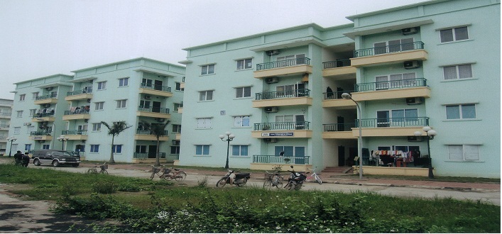 Nhà ở tập thể - Nhà máy xi măng Nghi Sơn