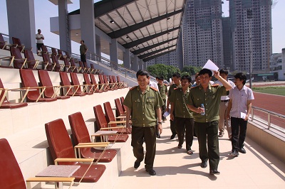 FODACON tổ chức Lễ bàn giao Công trình Khán đài sân vận động thuộc Dự án Trung tâm huấn luyện và thi đấu TDTT CAND