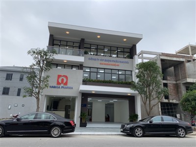 Lễ bàn giao Công trình Trụ sở Chi nhánh Công ty Cổ phần Dược phẩm Nam Hà tại Nghệ An
