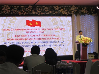 FODACON được tặng bằng khen vì có thành tích xuất sắc trong công tác xây dựng Đảng và các đoàn thể nhân dân trong các doanh nghiệp ngoài khu vực Nhà nước